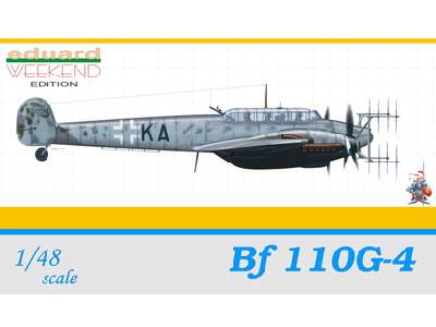  Messerschmitt Bf110 G-4 Weekend Edition - samolot - zdjęcie 1