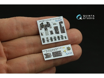 Mcdonnel Dogulas F-15 C/J Late - 3d-printed & Coloured Interior (For Gwh Kits) - zdjęcie 3