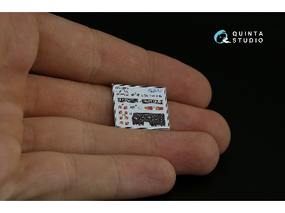 Ural-4320 - 3d-printed & Coloured Interior (For Zvezda Kits) - zdjęcie 3
