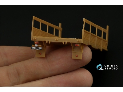 Ural-4320 - 3d-printed & Coloured Interior (For Zvezda Kits) - zdjęcie 7