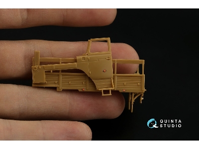 Ural-4320 - 3d-printed & Coloured Interior (For Zvezda Kits) - zdjęcie 10
