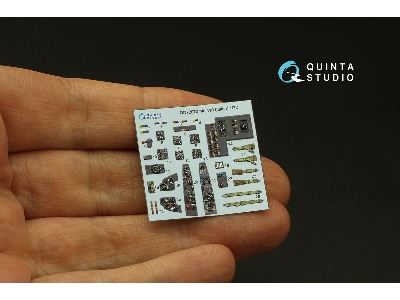 Messerschmitt Me 410 - 3d-printed & Coloured Interior (For Italeri Kits) - zdjęcie 2