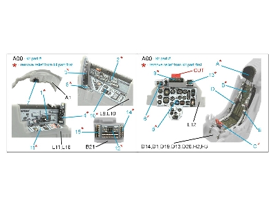Mig-29 A Nato - 3d-printed & Coloured Interior (For Gwh Kits) - zdjęcie 12