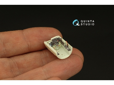 Messrschmitt Me-262 A - 3d-printed & Coloured Interior (For Revell Kits) - zdjęcie 6