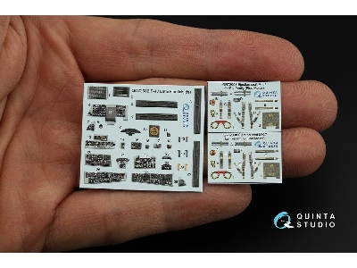 Mcdonnell Douglas F-4 J Late - 3d-printed & Coloured Interior (For Finemolds Kits) - zdjęcie 3