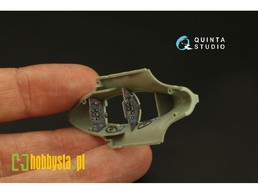 Messerschmitt Me-163 B/S Komet - 3d-printed & Coloured Interior (For Academy Kits) - zdjęcie 1