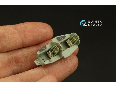Messerschmitt Me-163 B/S Komet - 3d-printed & Coloured Interior (For Academy Kits) - zdjęcie 6