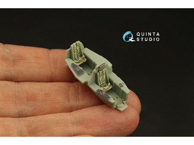 Messerschmitt Me-163 B/S Komet - 3d-printed & Coloured Interior (For Academy Kits) - zdjęcie 7