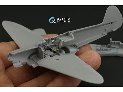 Yakovlew Yak-1 B - 3d-printed & Coloured Interior (For Arma Hobby Kits) - zdjęcie 1