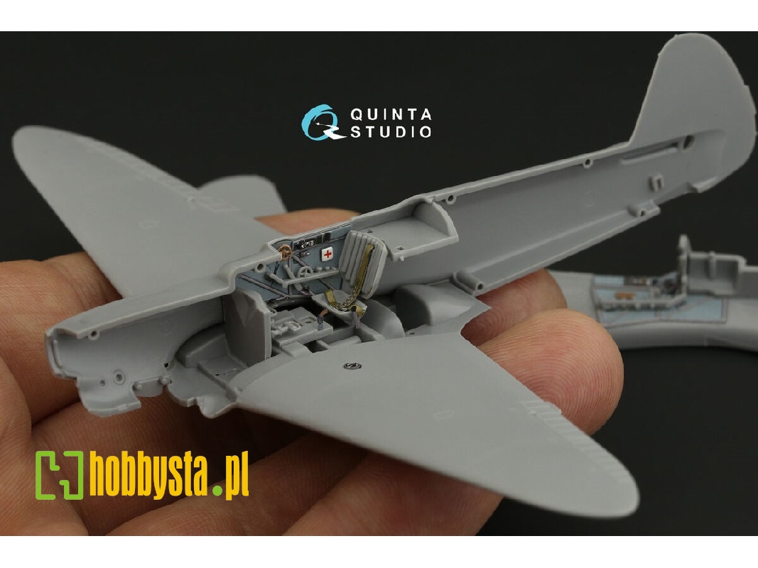 Yakovlew Yak-1 B - 3d-printed & Coloured Interior (For Arma Hobby Kits) - zdjęcie 1