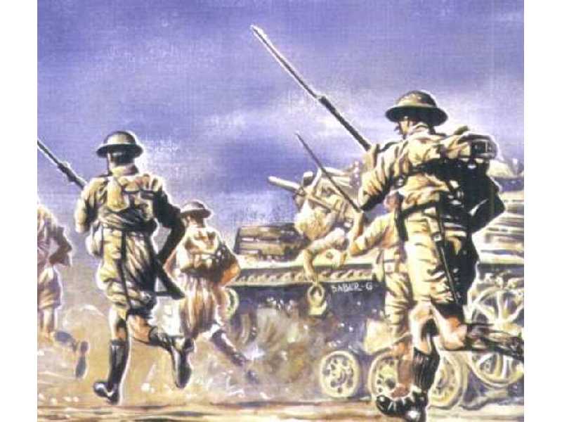 Figurki - 8IEME ARMEE BRITANNIQUE - zdjęcie 1 Figurki - 8IEME ARMEE BRITANNIQUE - zdjęcie 1