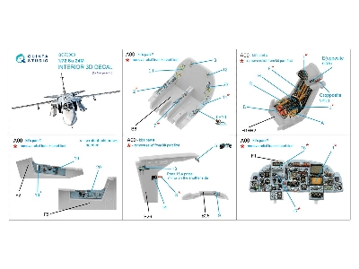 Sukhoi Su-24m - 3d-printed & Coloured Interior (For Trumepter Kits) - zdjęcie 12