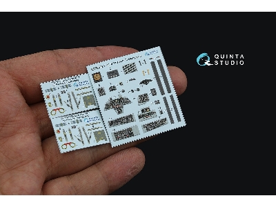 Mcdonnell Douglas F-4 J/S - 3d-printed & Coloured Interior (For Hasegawa Kits) - zdjęcie 3