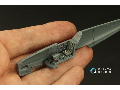 Messerschmitt Bf-109 F-2 / F-4 - 3d-printed & Coloured Interior (For Eduard Kits) - zdjęcie 1