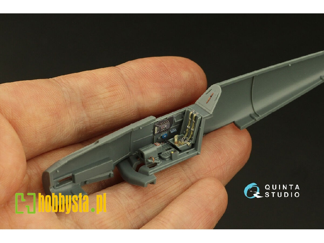 Messerschmitt Bf-109 F-2 / F-4 - 3d-printed & Coloured Interior (For Eduard Kits) - zdjęcie 1 Messerschmitt Bf-109 F-2 / F-4 - 3d-printed & Coloured Interior (For Eduard Kits) - zdjęcie 1