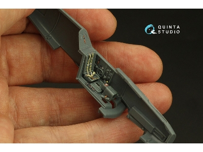 Messerschmitt Bf-109 F-2 / F-4 - 3d-printed & Coloured Interior (For Eduard Kits) - zdjęcie 8