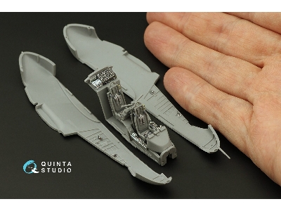 North American / Rockwell Ov-10 A Bronco - 3d-printed & Coloured Interior (For Icm Kits) - zdjęcie 10