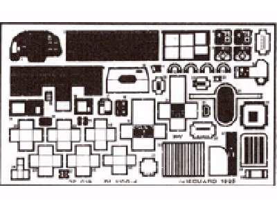  Bf 110G interior 1/32 - Revell - blaszki - zdjęcie 1