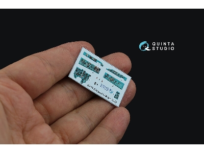 Mig-21 Pfm Emerald Panels - 3d-printed & Coloured Interior (For Eduard Kits) - zdjęcie 6