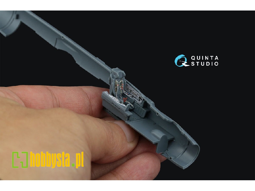 Mig-21pfm Gray Panels - 3d-printed & Coloured Interior (For Eduard Kits) - zdjęcie 1 Mig-21pfm Gray Panels - 3d-printed & Coloured Interior (For Eduard Kits) - zdjęcie 1