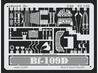  Bf 190D 1/48 - Academy Minicraft - blaszki - zdjęcie 1