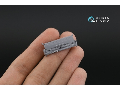 Kamaz-43509 - 3d-printed & Coloured Interior (For Zvezda Kits) - zdjęcie 10