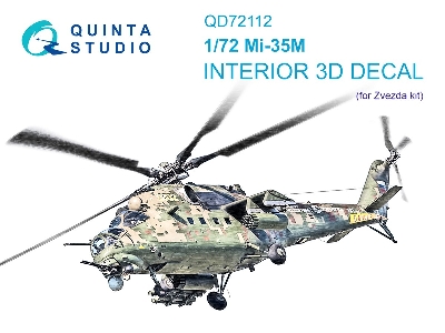 Mil Mi-35 M - 3d-printed & Coloured Interior (For Zvezda Kits) - zdjęcie 2