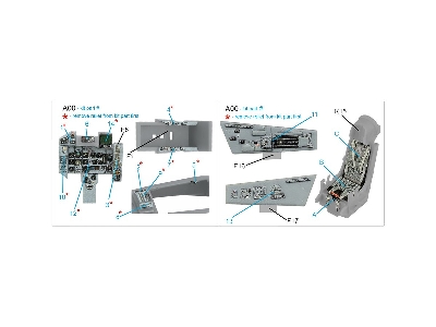 Mig-29 9-12 - 3d-printed & Coloured Interior (For Trumpeter Kits) - zdjęcie 12
