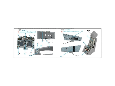 Mig-29 Smt (9-19) - 3d-printed & Coloured Interior (For Trumpeter Kits) - zdjęcie 12