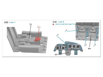 Sukhoi Su-34 - 3d-printed & Coloured Interior (For Italeri / Zvezda Kits) - zdjęcie 9