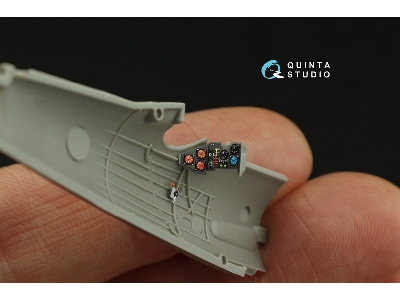Pzl P.7a - 3d-printed & Coloured Interior (For Arma Hobby Kits) - zdjęcie 5