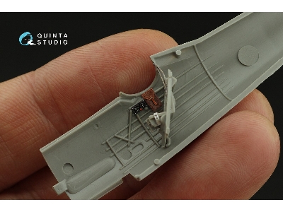 Pzl P.7a - 3d-printed & Coloured Interior (For Arma Hobby Kits) - zdjęcie 7