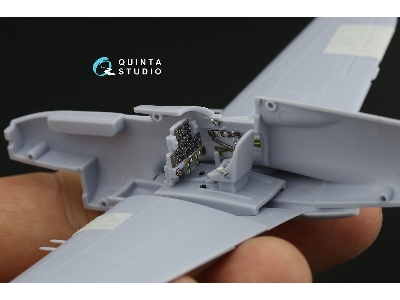 Curtiss P-40 B - 3d-printed & Coloured Interior (For Airfix Kits) - zdjęcie 1
