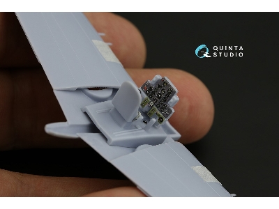 Curtiss P-40 B - 3d-printed & Coloured Interior (For Airfix Kits) - zdjęcie 9