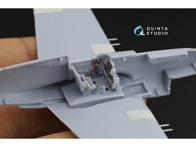 Curtiss P-40 B - 3d-printed & Coloured Interior (For Airfix Kits) - zdjęcie 10