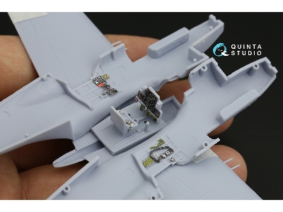 Curtiss P-40 B - 3d-printed & Coloured Interior (For Airfix Kits) - zdjęcie 11