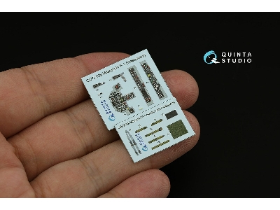 Mitsubishi F-1 - 3d-printed & Coloured Interior (For Hasegawa Kits) - zdjęcie 3
