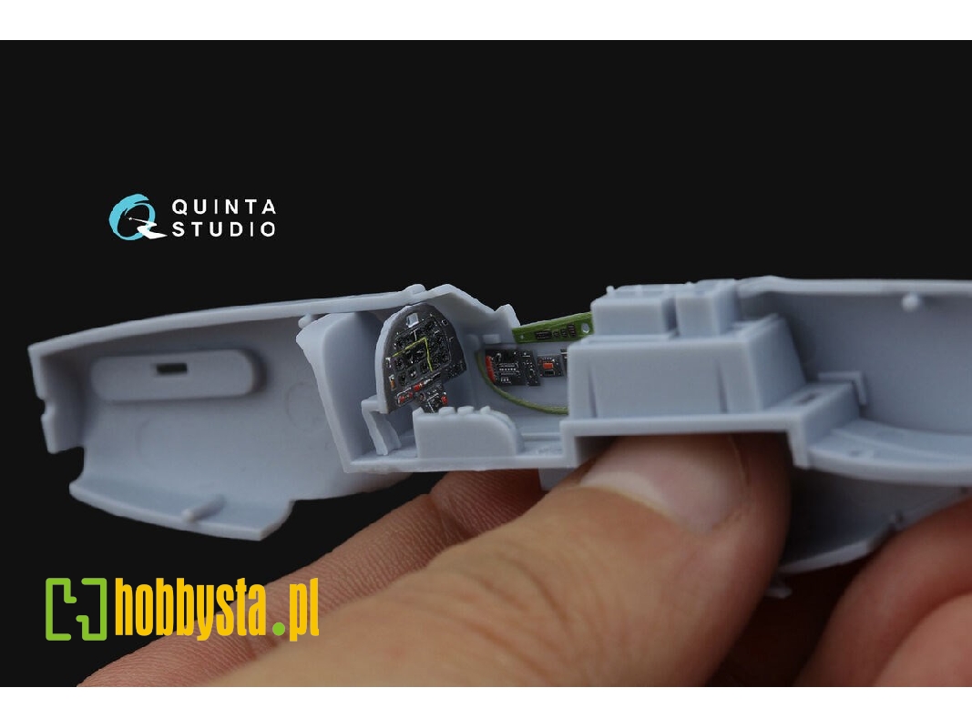 North American P-51 D Mustang Late - 3d-printed & Coloured Interior (For Airfix Kits) - zdjęcie 1 North American P-51 D Mustang Late - 3d-printed & Coloured Interior (For Airfix Kits) - zdjęcie 1