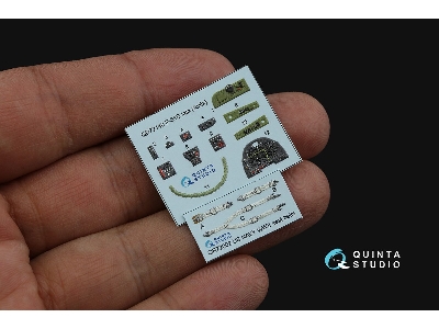 North American P-51 D Mustang Late - 3d-printed & Coloured Interior (For Airfix Kits) - zdjęcie 3