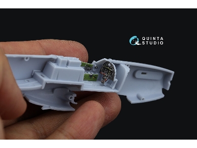 North American P-51 D Mustang Late - 3d-printed & Coloured Interior (For Airfix Kits) - zdjęcie 10