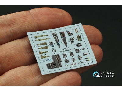 Messerschmitt Me-410 - 3d-printed & Coloured Interior (For Airfix Kits) - zdjęcie 5