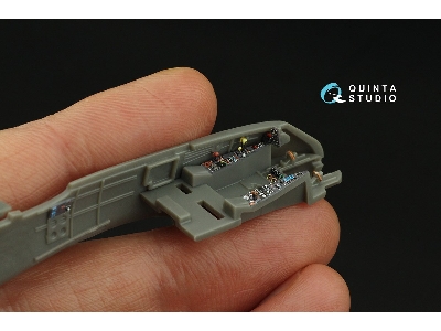 Messerschmitt Me-410 - 3d-printed & Coloured Interior (For Airfix Kits) - zdjęcie 6