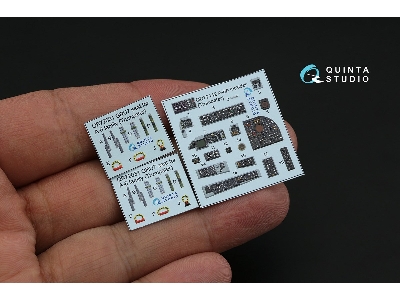 Grumman A-6 A Intruder - 3d-printed & Coloured Interior (For Trumpeter Kits) - zdjęcie 3