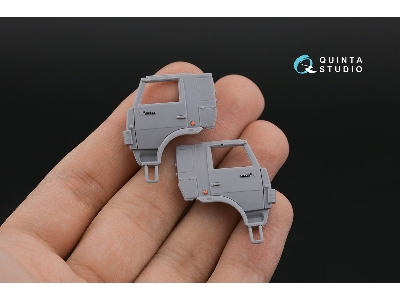 Kamaz-5350 - 3d-printed & Coloured Interior (For Zvezda Kits) - zdjęcie 8