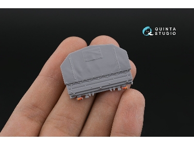 Kamaz-5350 - 3d-printed & Coloured Interior (For Zvezda Kits) - zdjęcie 9