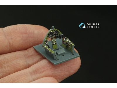 Grumman F6f-3 Hellcat - 3d-printed & Coloured Interior (For Eduard Kits) - zdjęcie 1