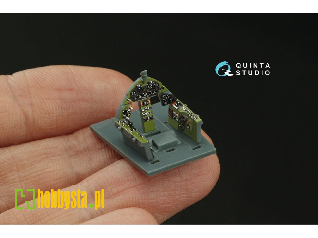 Grumman F6f-3 Hellcat - 3d-printed & Coloured Interior (For Eduard Kits) - zdjęcie 1 Grumman F6f-3 Hellcat - 3d-printed & Coloured Interior (For Eduard Kits) - zdjęcie 1