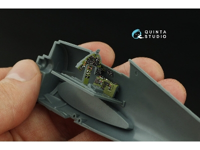 Grumman F6f-3 Hellcat - 3d-printed & Coloured Interior (For Eduard Kits) - zdjęcie 9