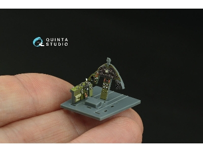 Grumman F6f-5 Hellcat - 3d-printed & Coloured Interior (For Eduard Kits) - zdjęcie 1