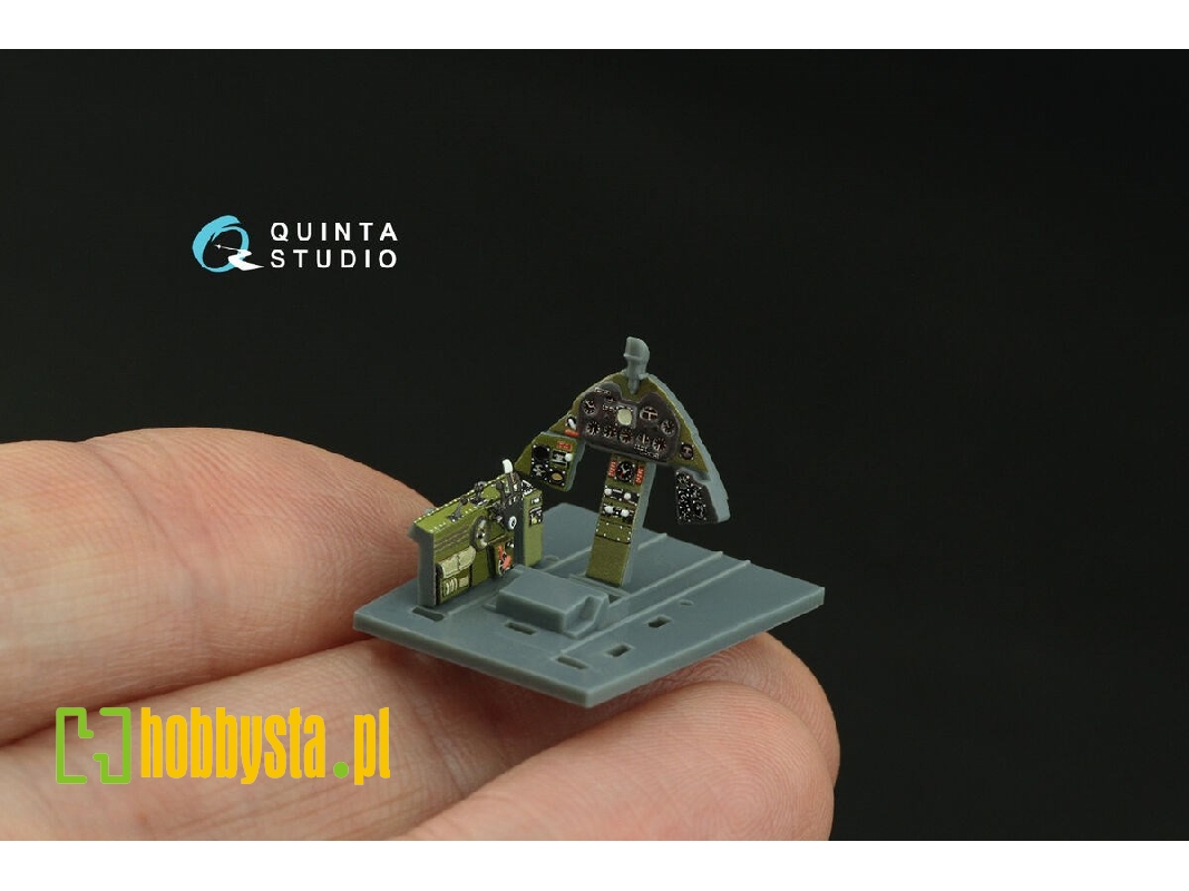 Grumman F6f-5 Hellcat - 3d-printed & Coloured Interior (For Eduard Kits) - zdjęcie 1